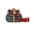 Denim Raye Porte Epaule MM, bottom view